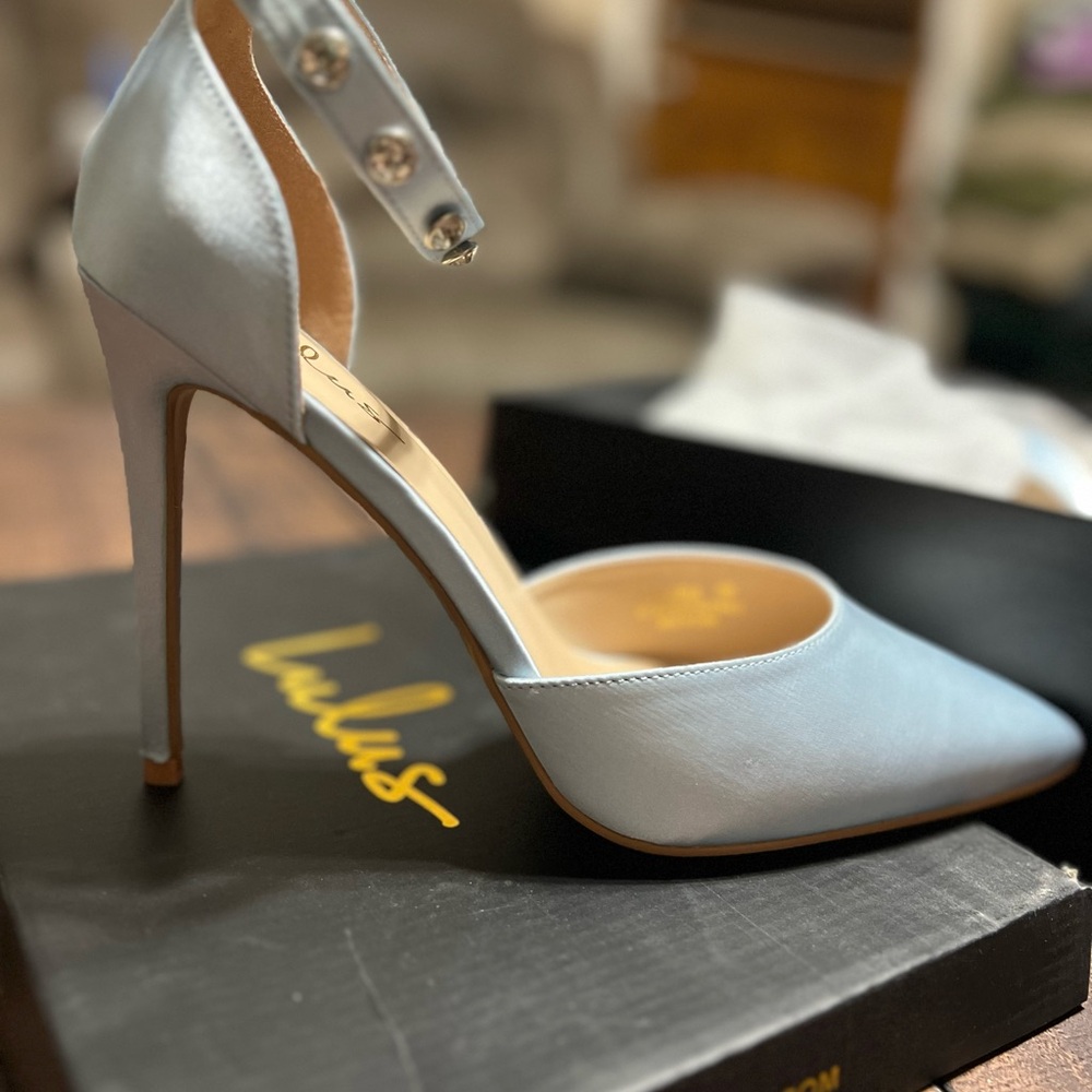 Lulu's Light Blue Stiletto Heels